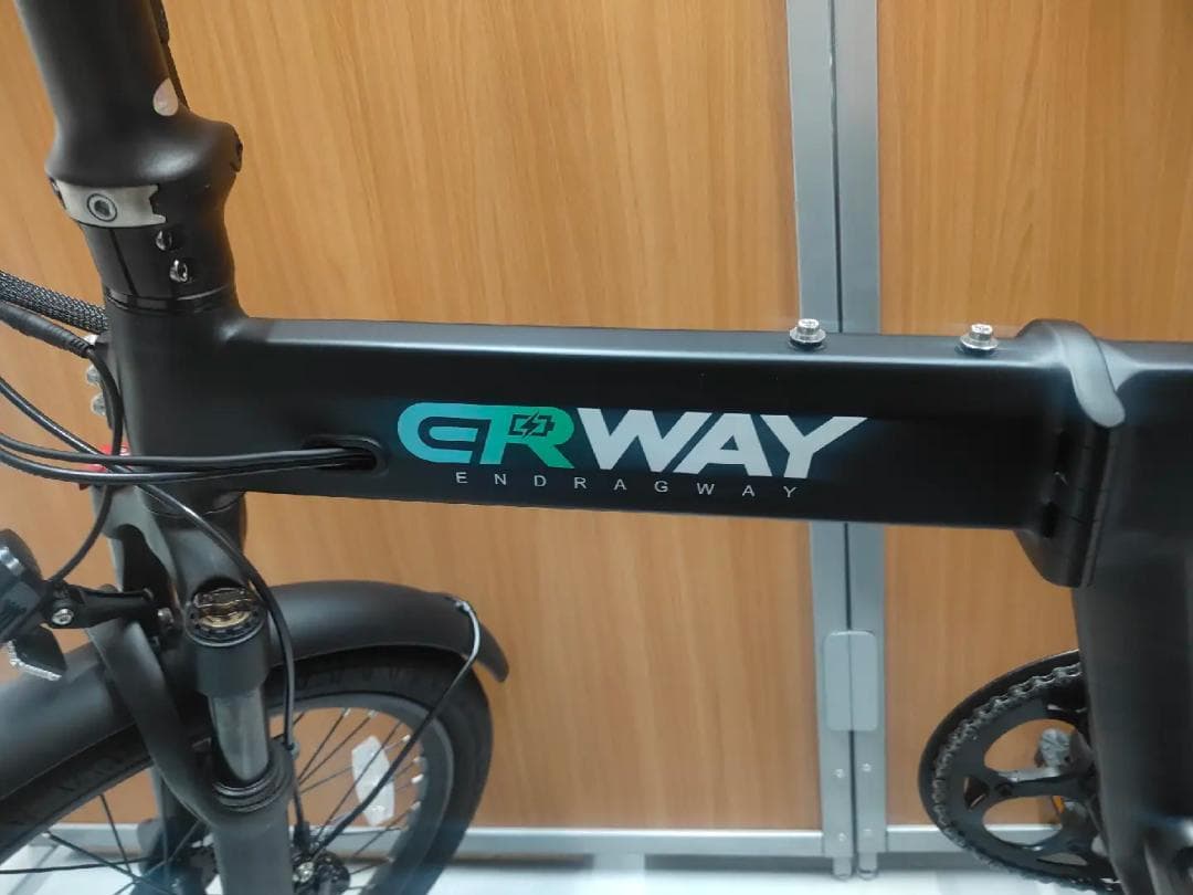 【新春SALE開催中！】折りたたみ電動アシスト自転車 ERWAYA02 ブラック