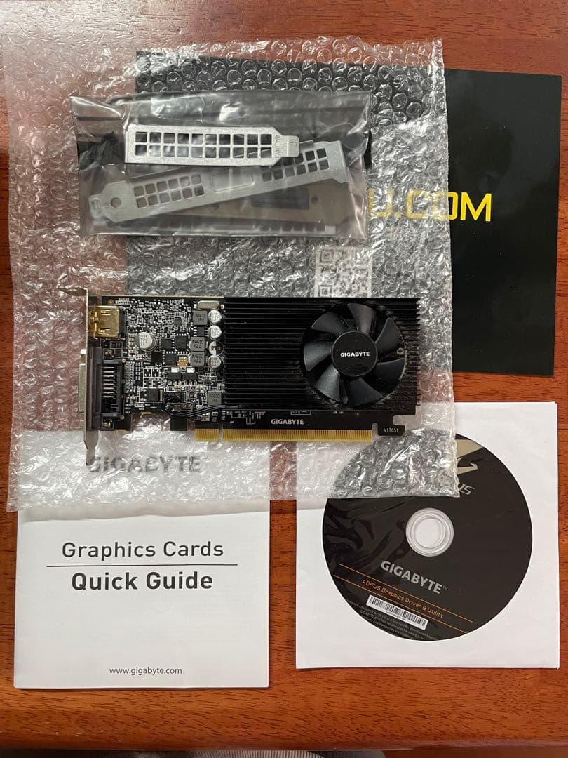 GIGABYTE GeForce GT 1030 2GB 低プロファイル