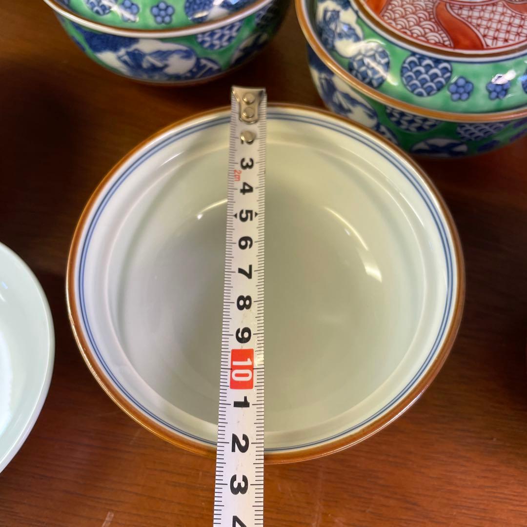 新品未使用❗️ 昭和レトロ❗️有田焼　茶碗　煮物茶碗　小皿　セット
