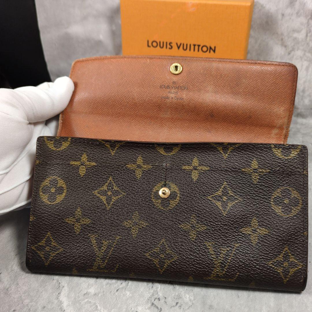 Louis Vuitton モノグラム ポルトフォイユサラ 二つ折り財布 旧品