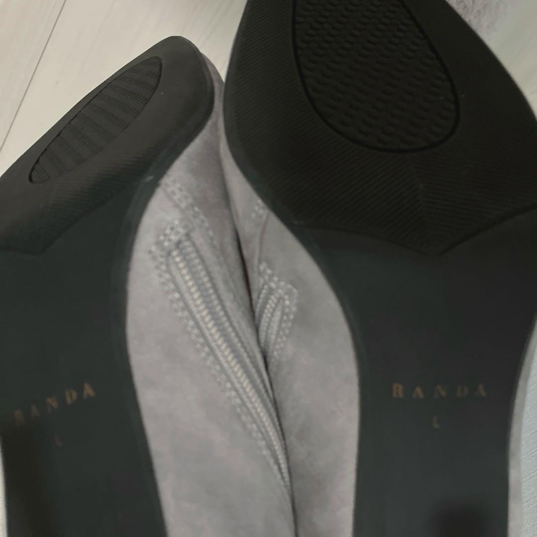 ランダ　スウェードショートブーツ