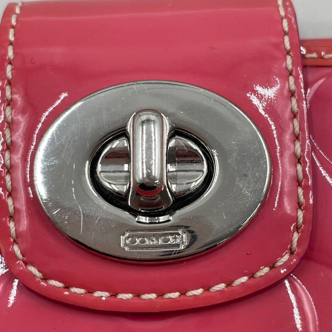 小物 Coach Signature Turnlock Bifold Wallet