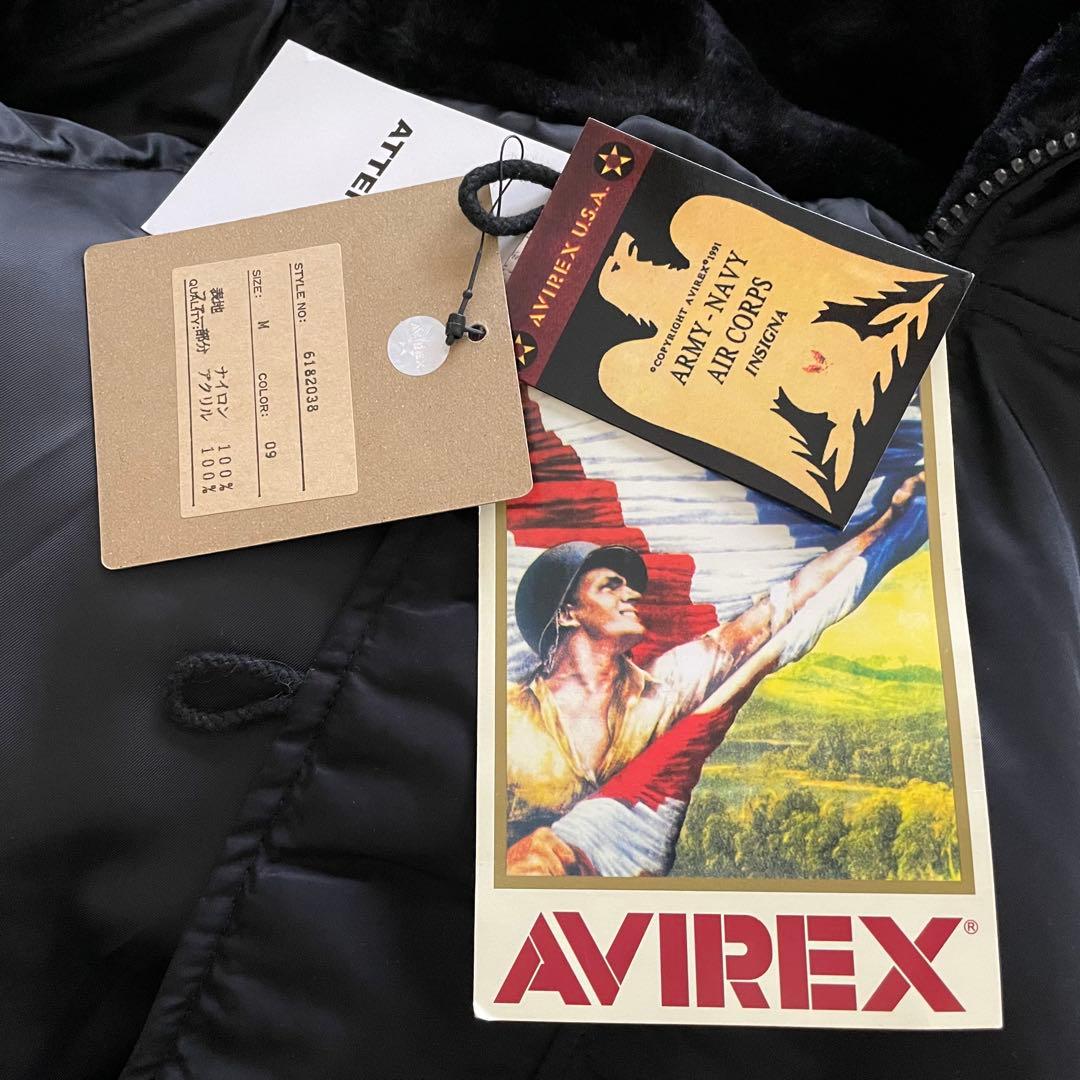 【新品未使用】AVIREX N-2Bフライトジャケット（ブラック）