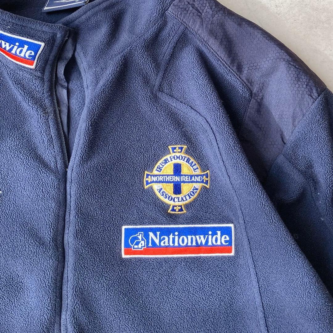 90s Umbro ユーロアンブロ アイルランド代表 フリースプルオーバー 古着