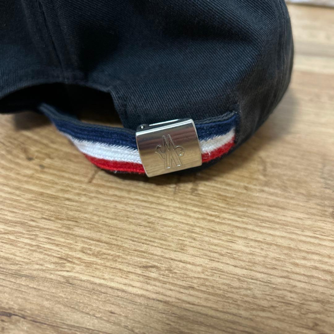 モンクレール MONCLER ロゴワッペン ベースボールキャップ 帽子