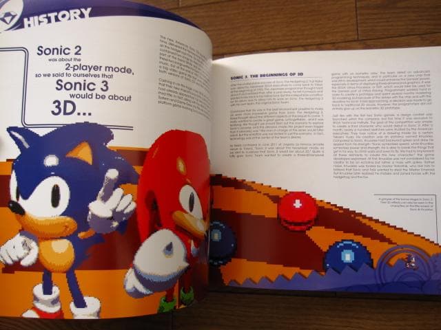 THE HISTORY OF SONIC THE HEDGEHOG　ハードカバー