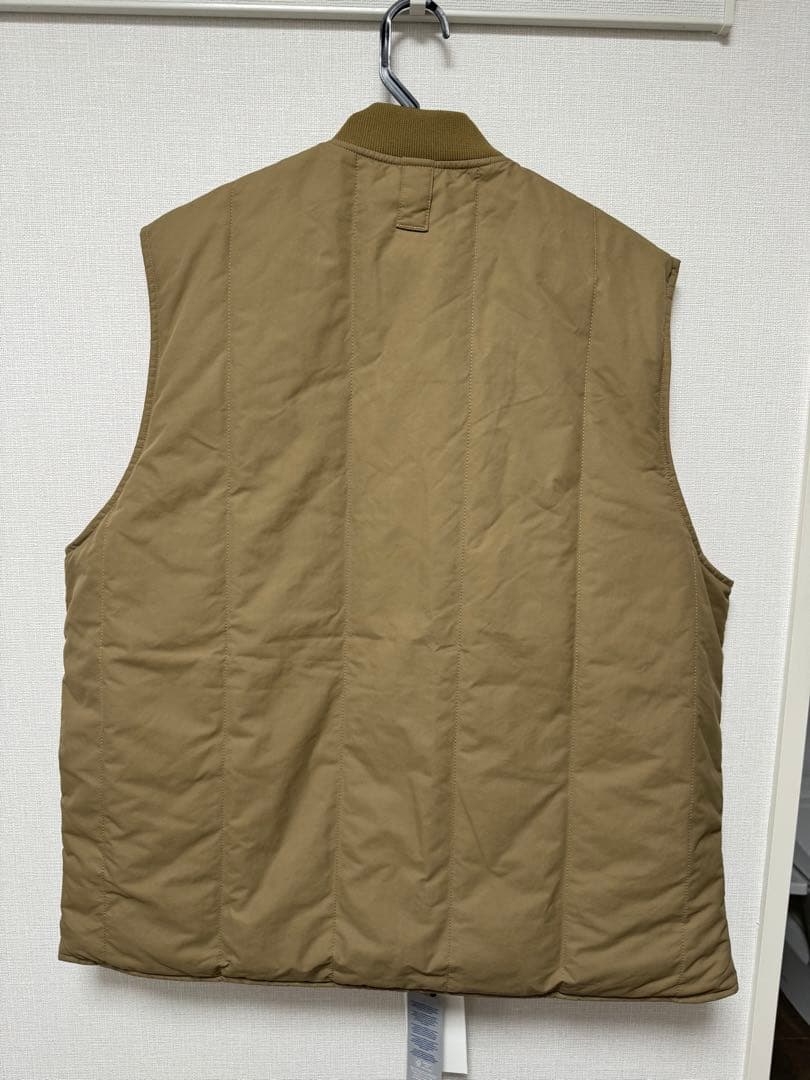 トップス pwa TWO-FACE QUILTED VEST