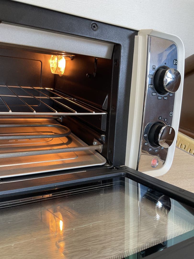 DeLonghi オーブン&トースター EOI406J ホワイト 1200W