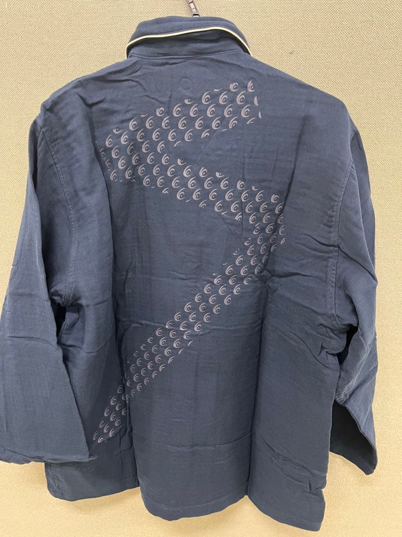 新品　リライブ　正規品　ネイビー パジャマ 上着のみLサイズ.5
