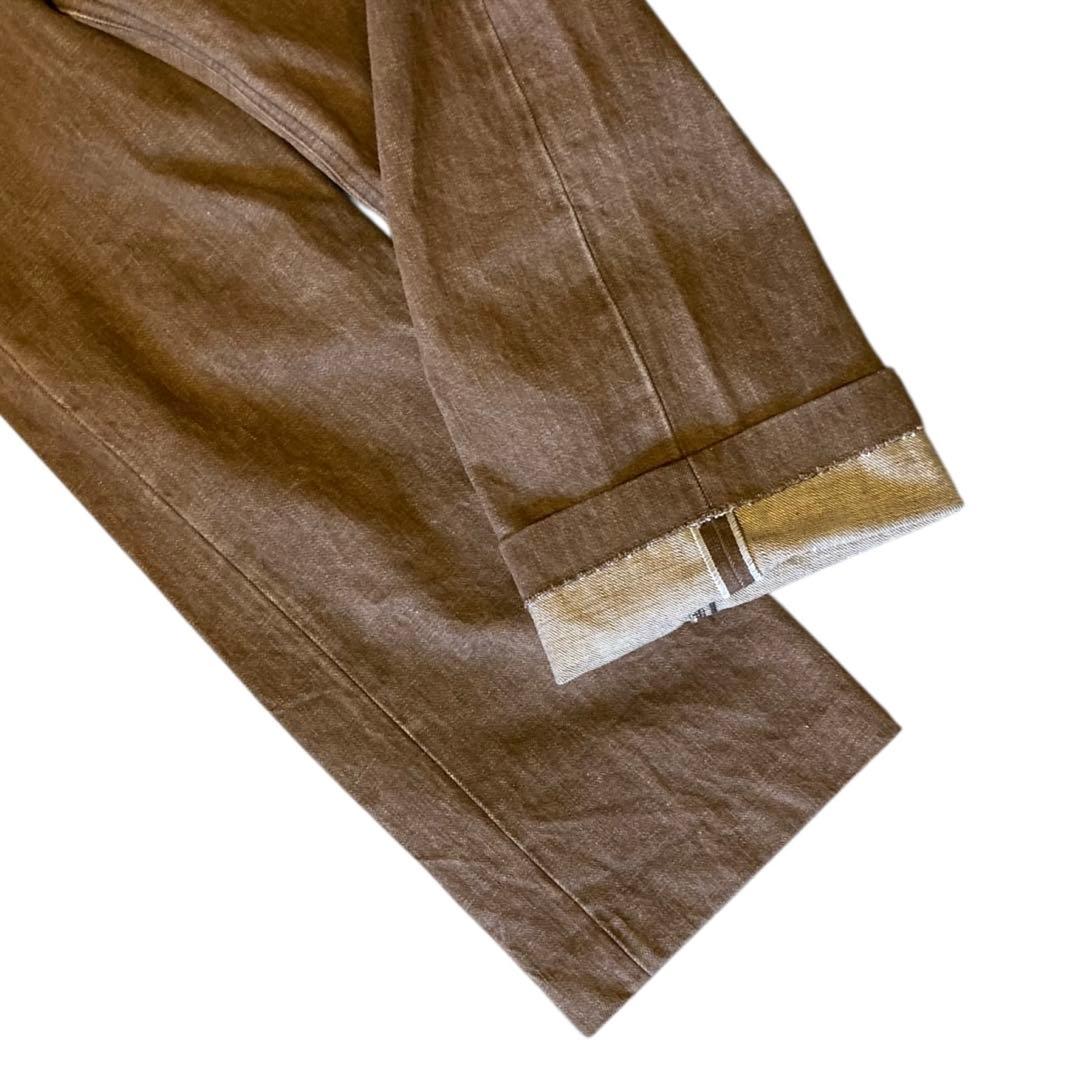 【良品】✨THE SHISHIKUI ベーシック ジーンズ 27 ブラウン
