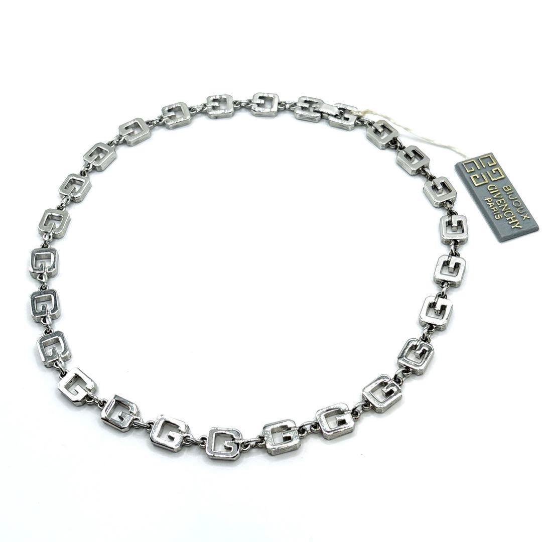 GIVENCHY ヴィンテージ Gチェーン ネックレス タグ付き Y2K