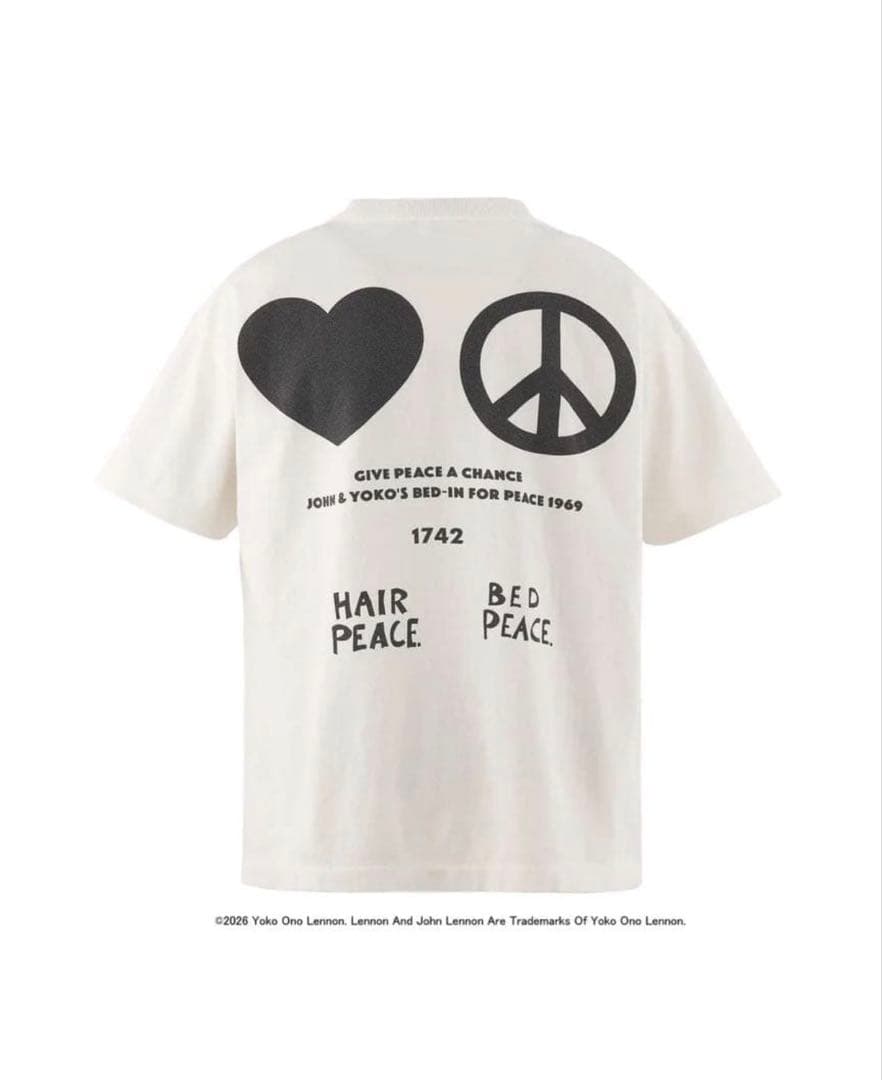 SAINT Mxxxxxx × JOHN LENNON Tシャツ L