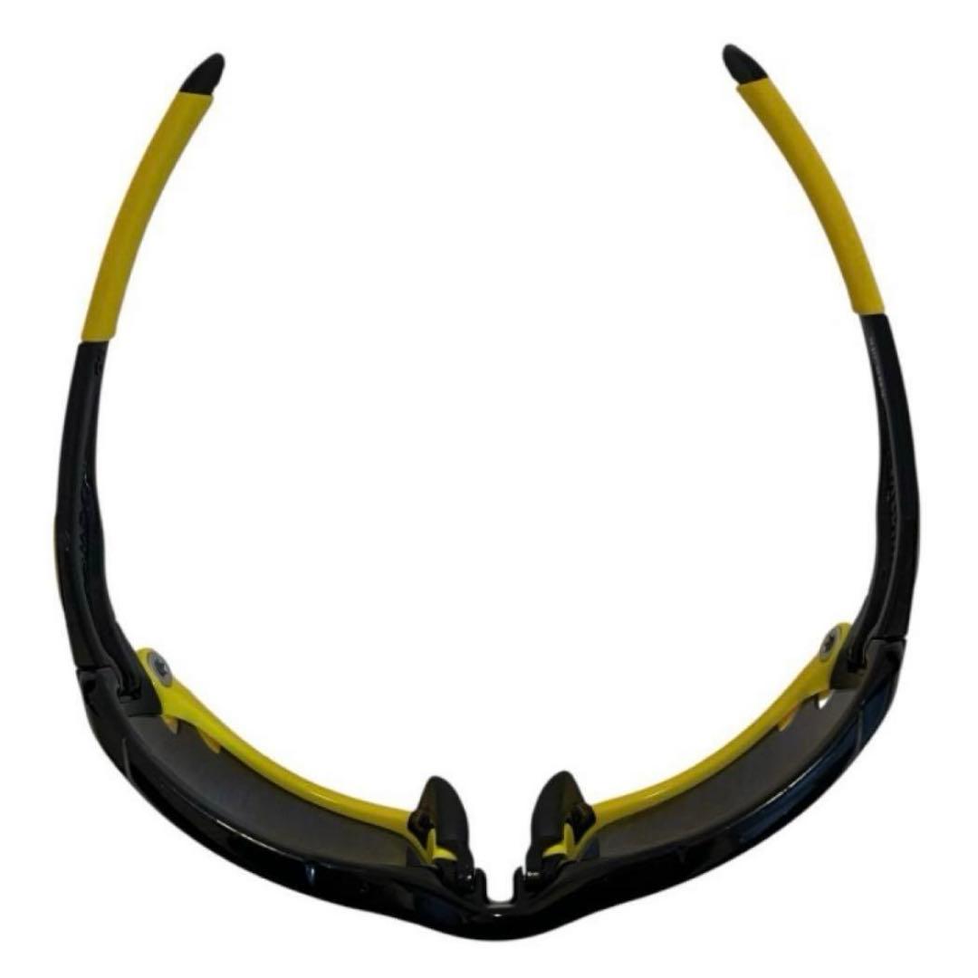 OAKLEY JAWBREAKER サングラス 黒黄 ゴルフ釣りロードバイク美品