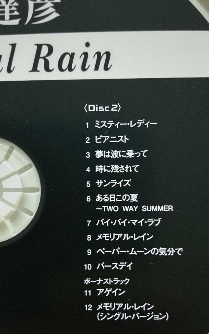 山本達彦／サドゥン・ウィンド、メモリアル・レイン、ポーカー・フェイス