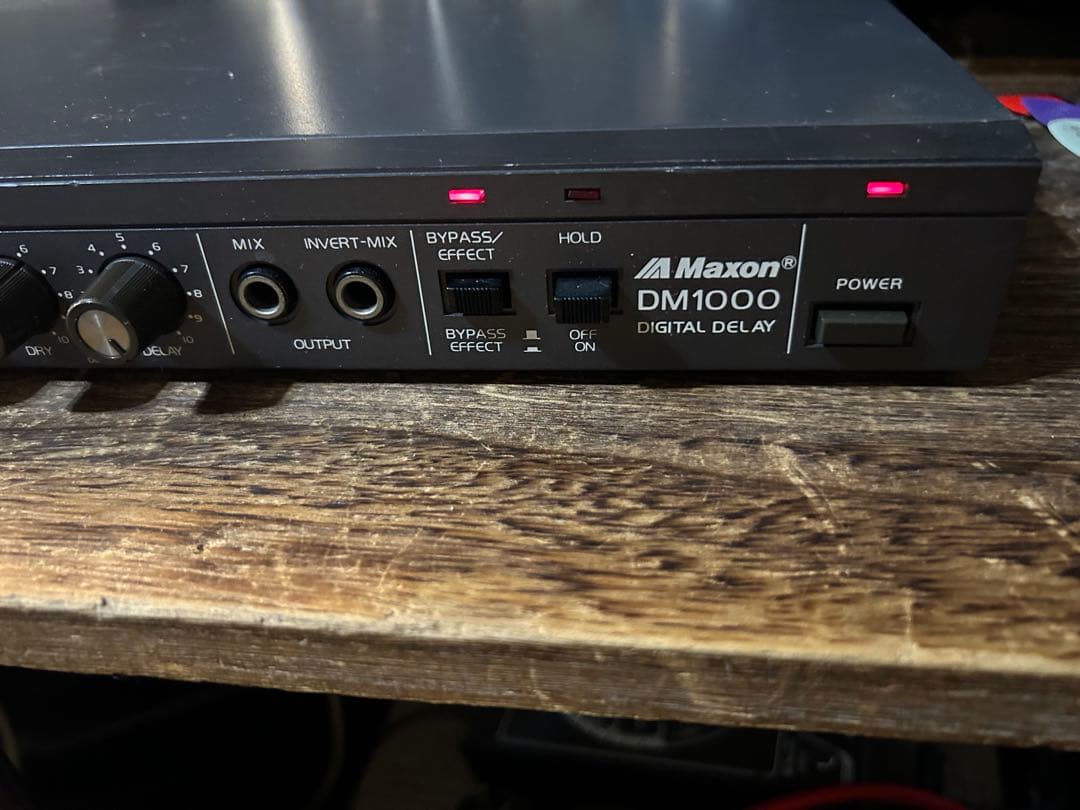 Maxon DM1000 デジタルディレイ 1Uラックサイズ