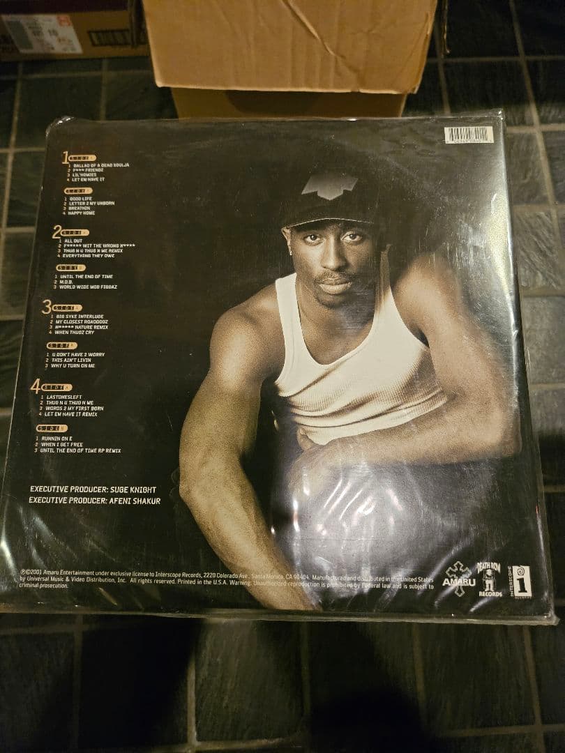 洋楽 2PAC UNTIL THE END OF TIME 4LP