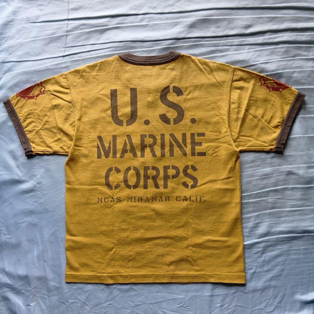 PRINT TEE❝MARINE CORPS❞ Sサイズ