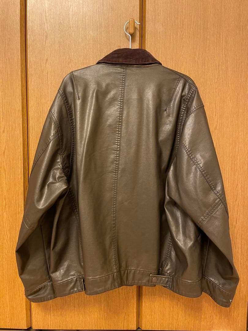FREAK'S STORE レザーブルゾン Mサイズ ブラウン