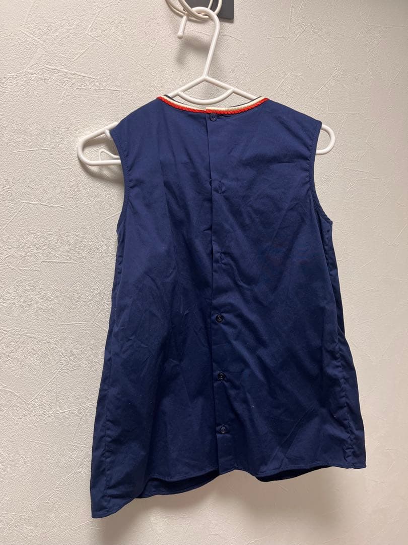 GUCCI ネイビー ワンピース 24サイズ(90cm)