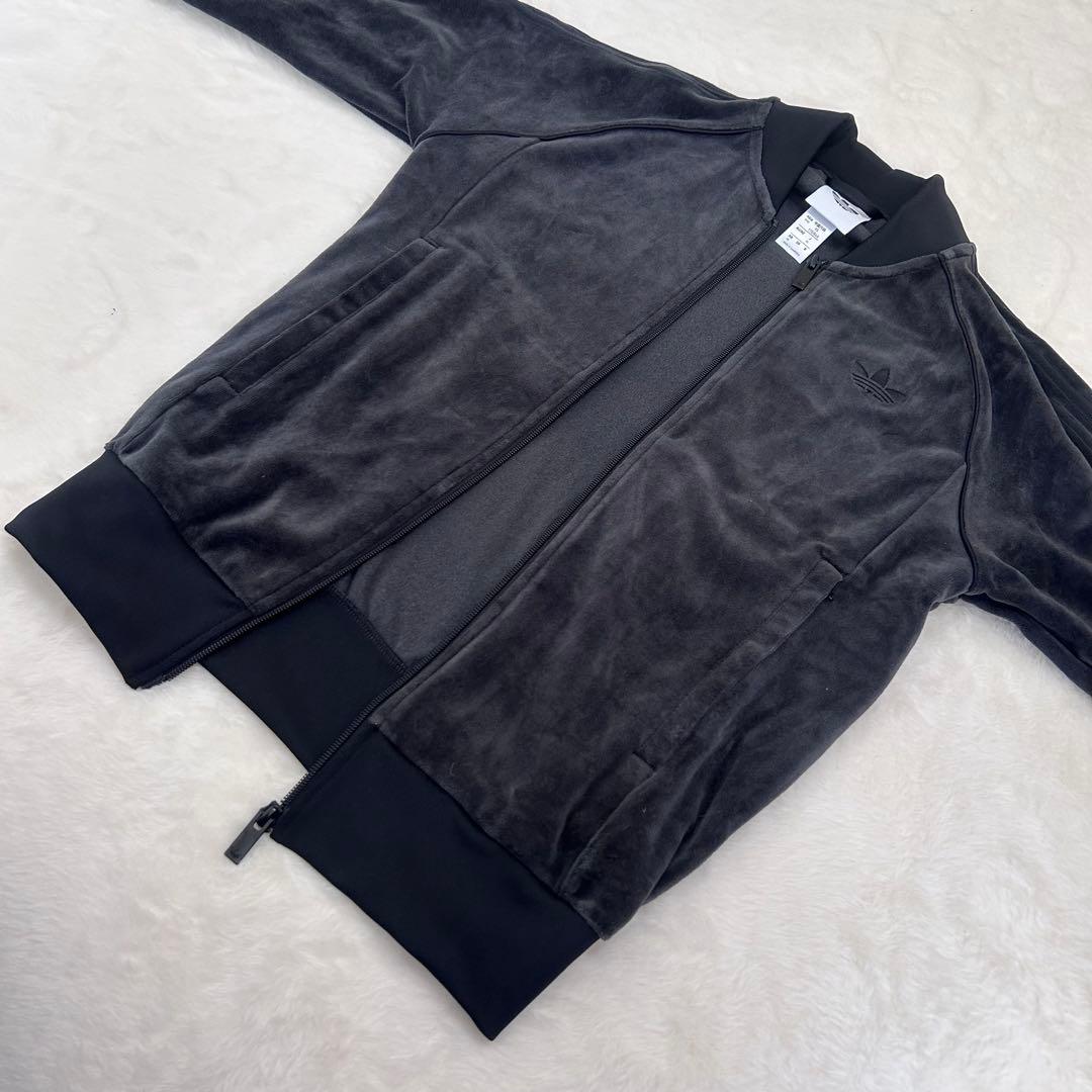 未使用 アディダス VELOUR SST TT ベロア トラックジャケット XS