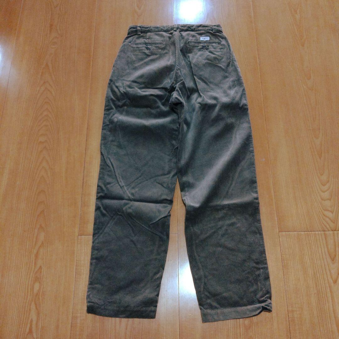 Ralph Lauren ブラウン コーデュロイ 2タック