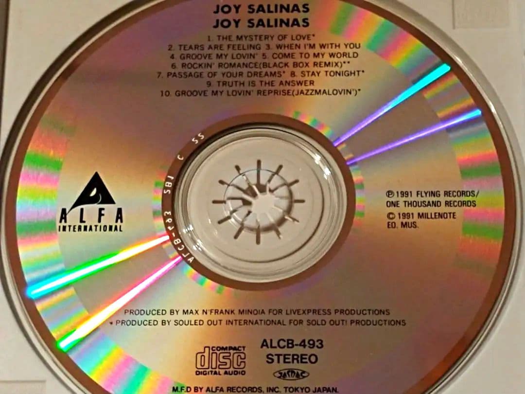 Joy Salinas ジョイ・サリナス CD ITALO DANCE 90S