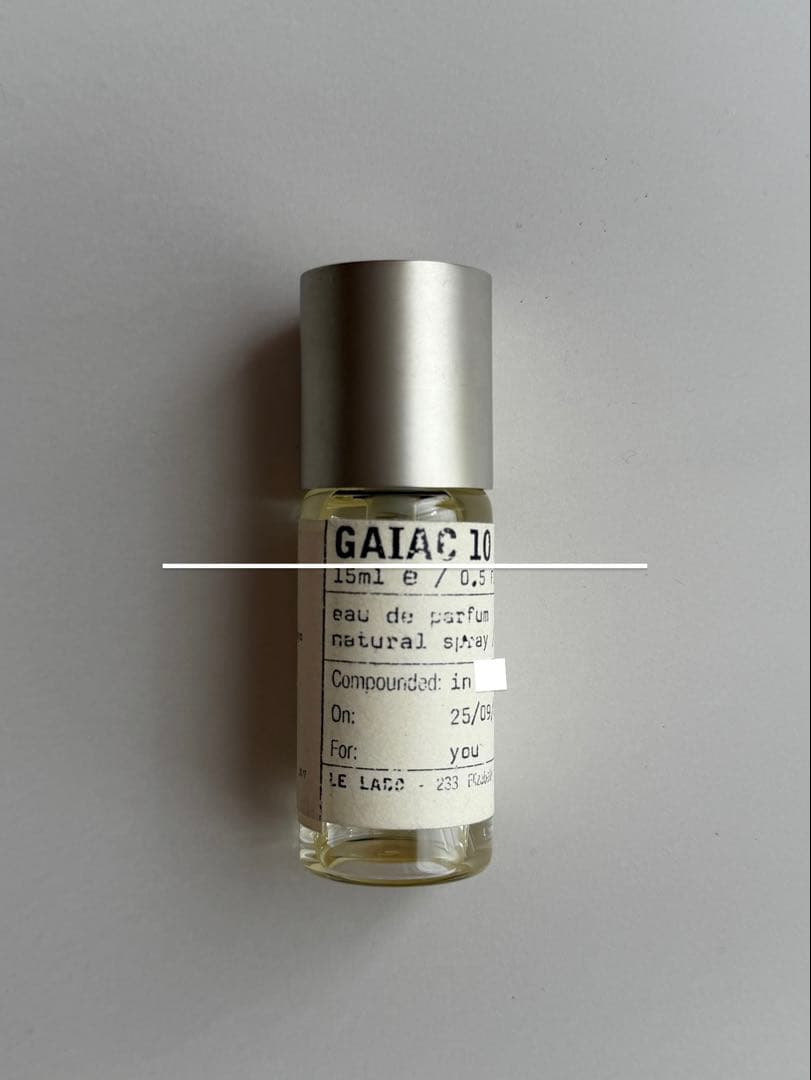 LE LABO GAIAC 10 ガイアック10 オードパルファム　15ml