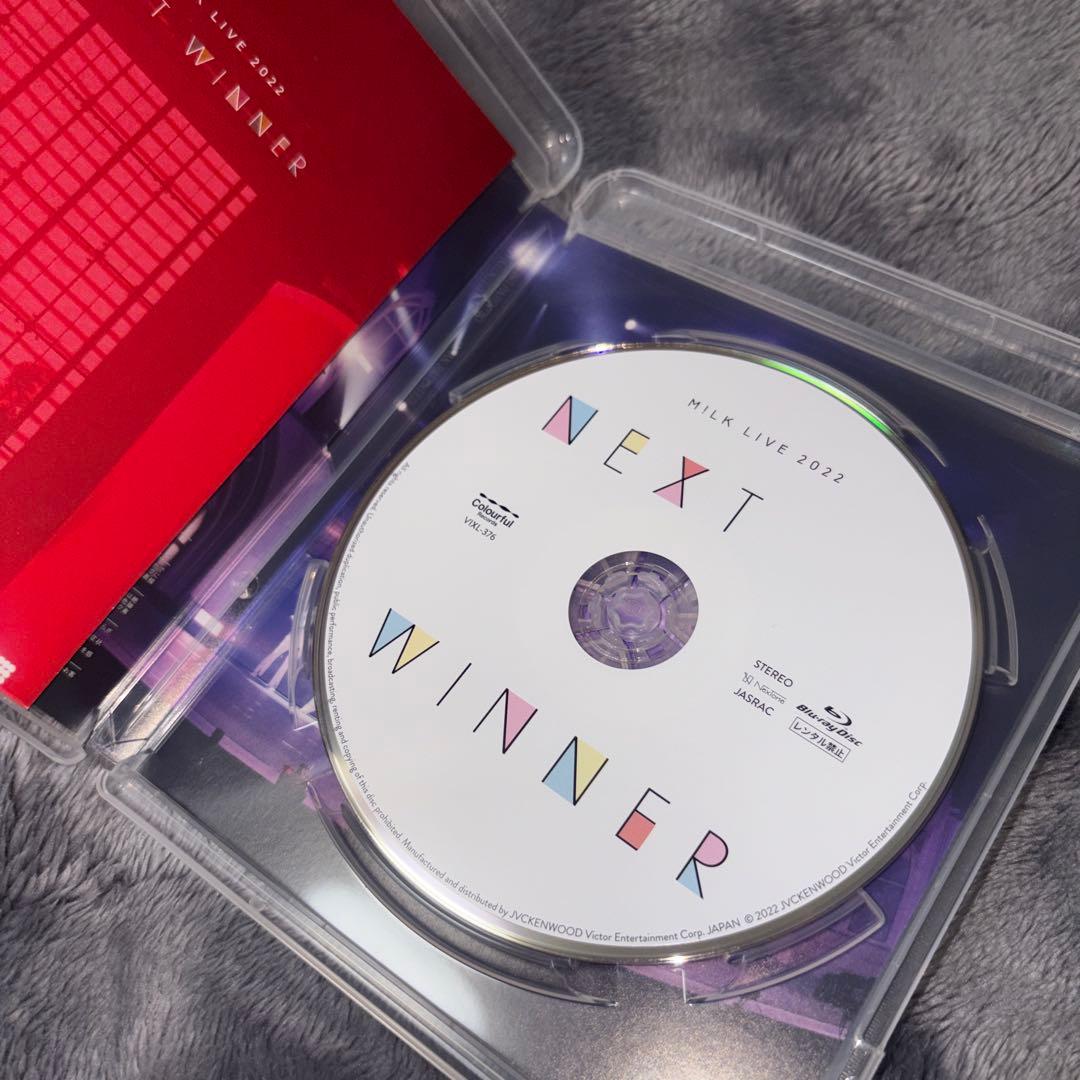 M!LK/LIVE 2022 NEXT WINNER　Blu-ray
