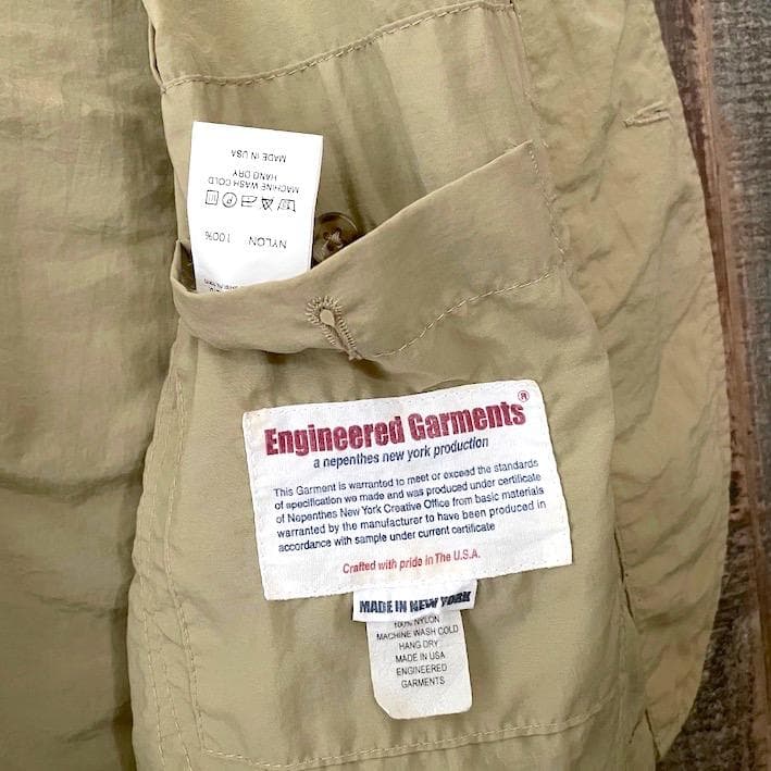 春物　ENGINEERED GARMENTS　ナイロン製　ベッドフォード　S