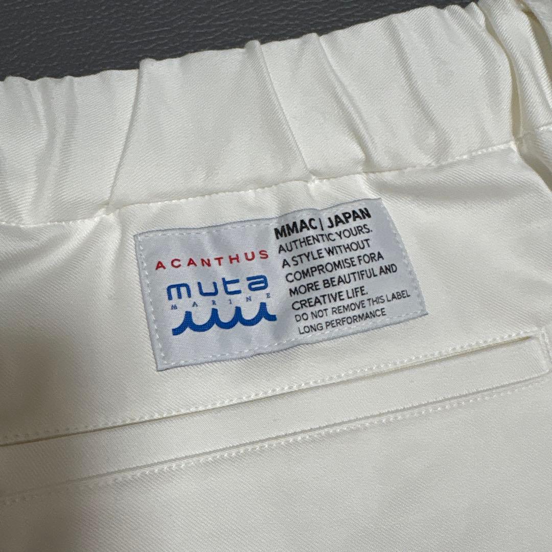 ACANTHUS X MUTA MARINE チノ ストレッチ イージーパンツ