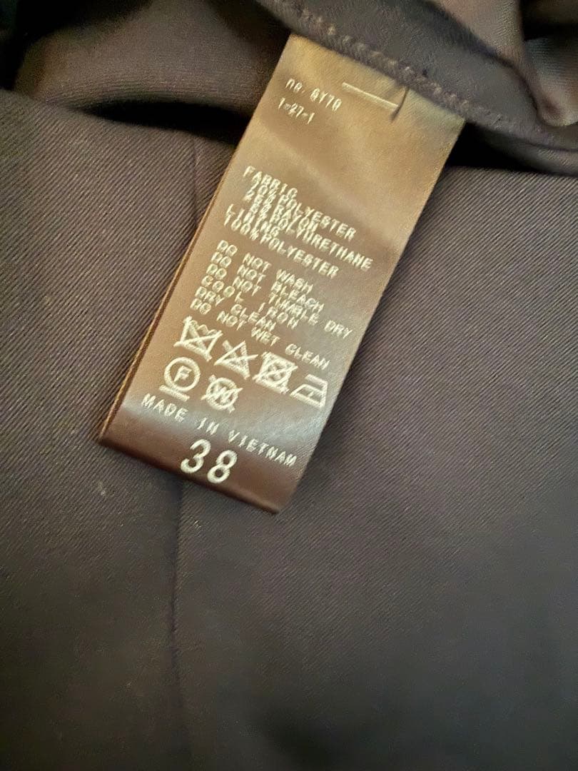 Spick and span ドライツイルダブルブレストジャケット 38サイズ