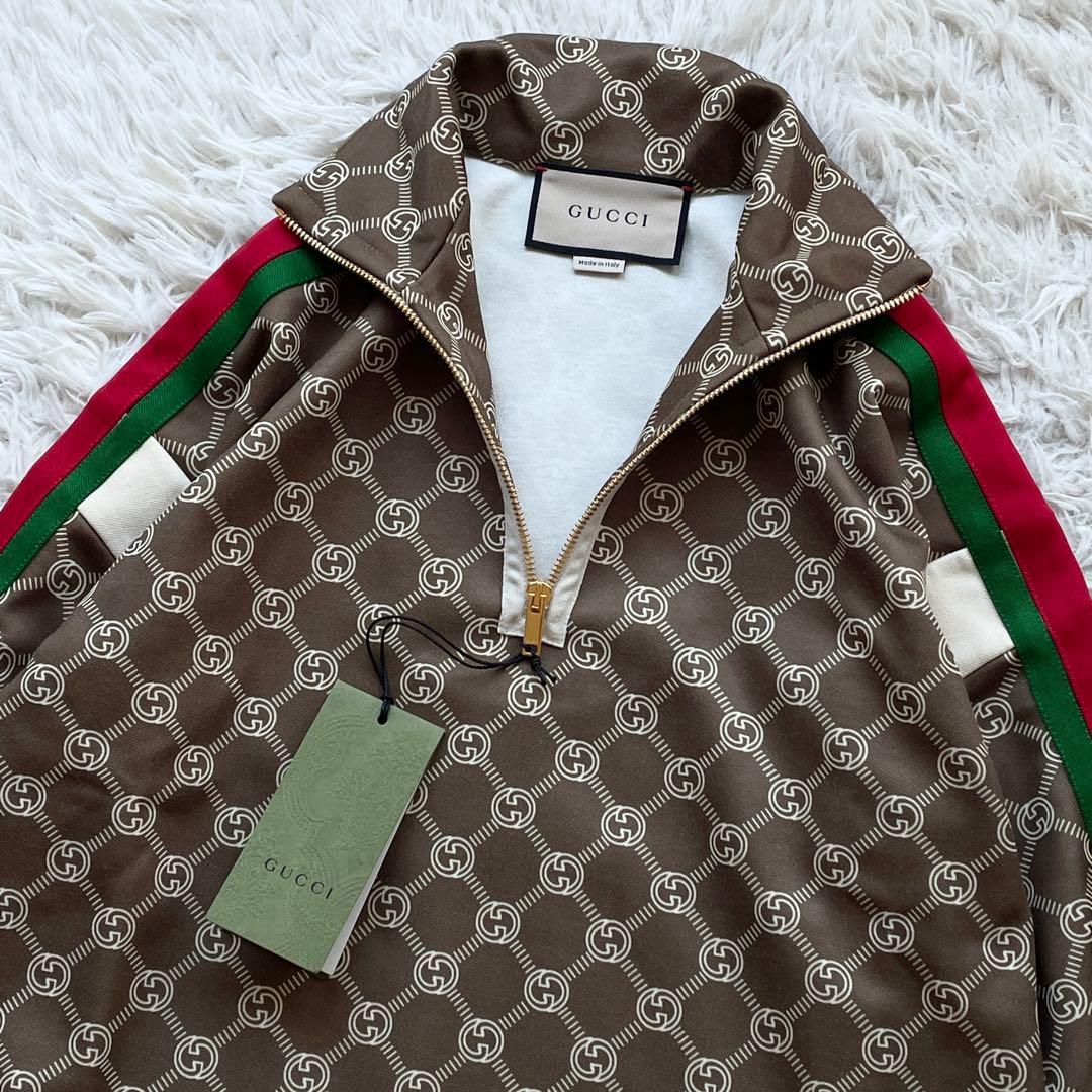 新品 希少 XXXSサイズ GUCCI テクニカル トラックジャージー ドレス