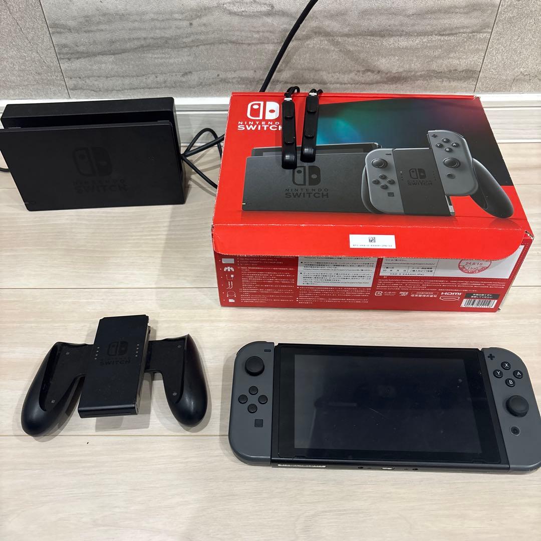 Nintendo Switch グレー 本体 付属品