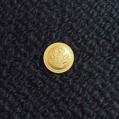 シーニュ cygne Mathis モコモコジャケット 金ボタン 黒 1 ta7