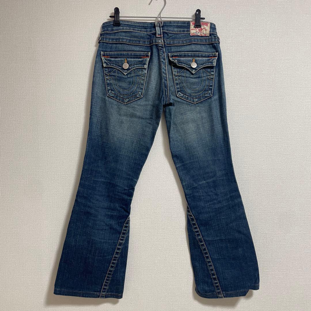 TRUE RELIGION 28インチ　503 フレア　ローライズ