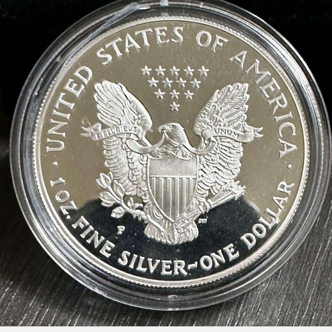 銀貨 米国 アメリカンイーグル 1996年 プルーフ銀貨