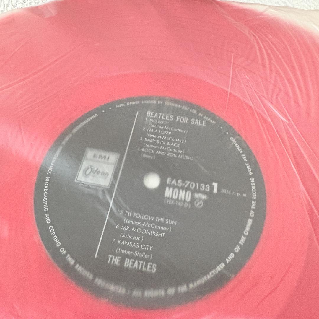The Beatles - Beatles for Sale 赤盤レコード