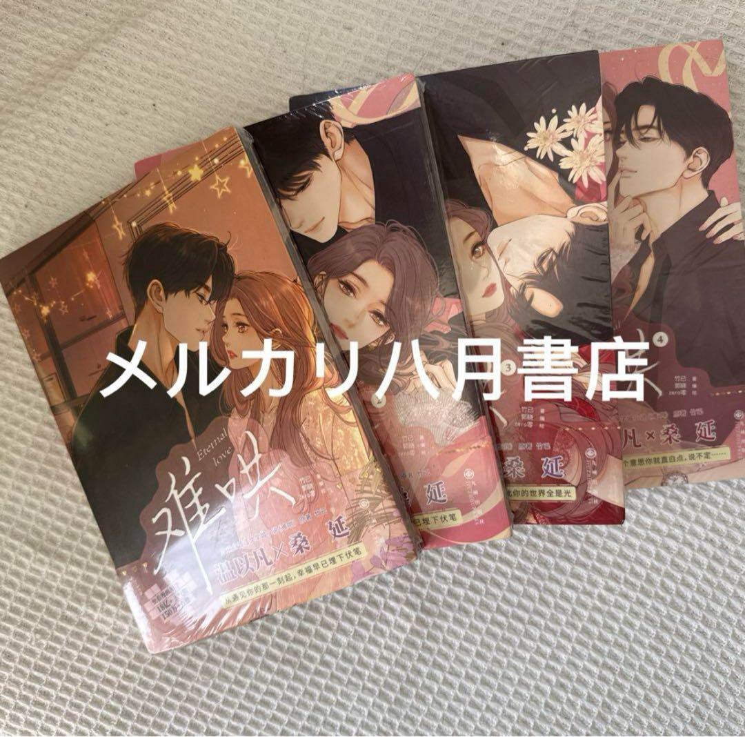 B难哄1-4漫画 竹已 zero零 絵 特典付き中国語未開封⑤