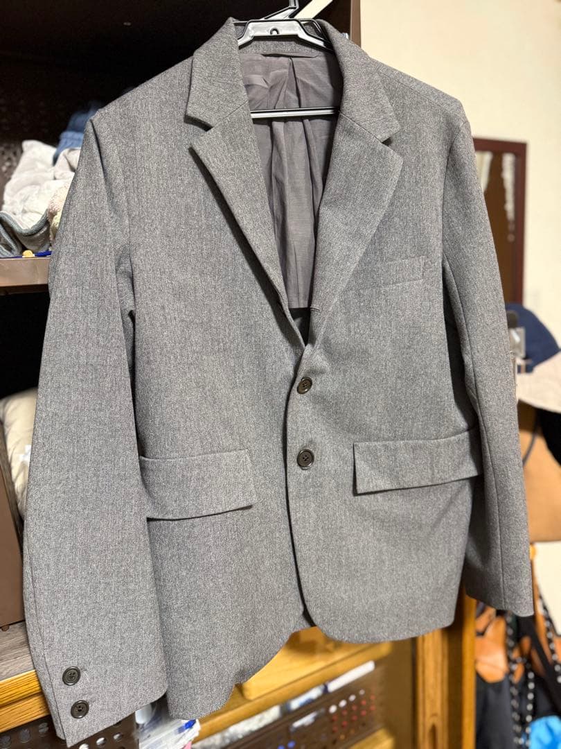 【美品】YAECA エルゴノミック チャコール セットアップ Sサイズ