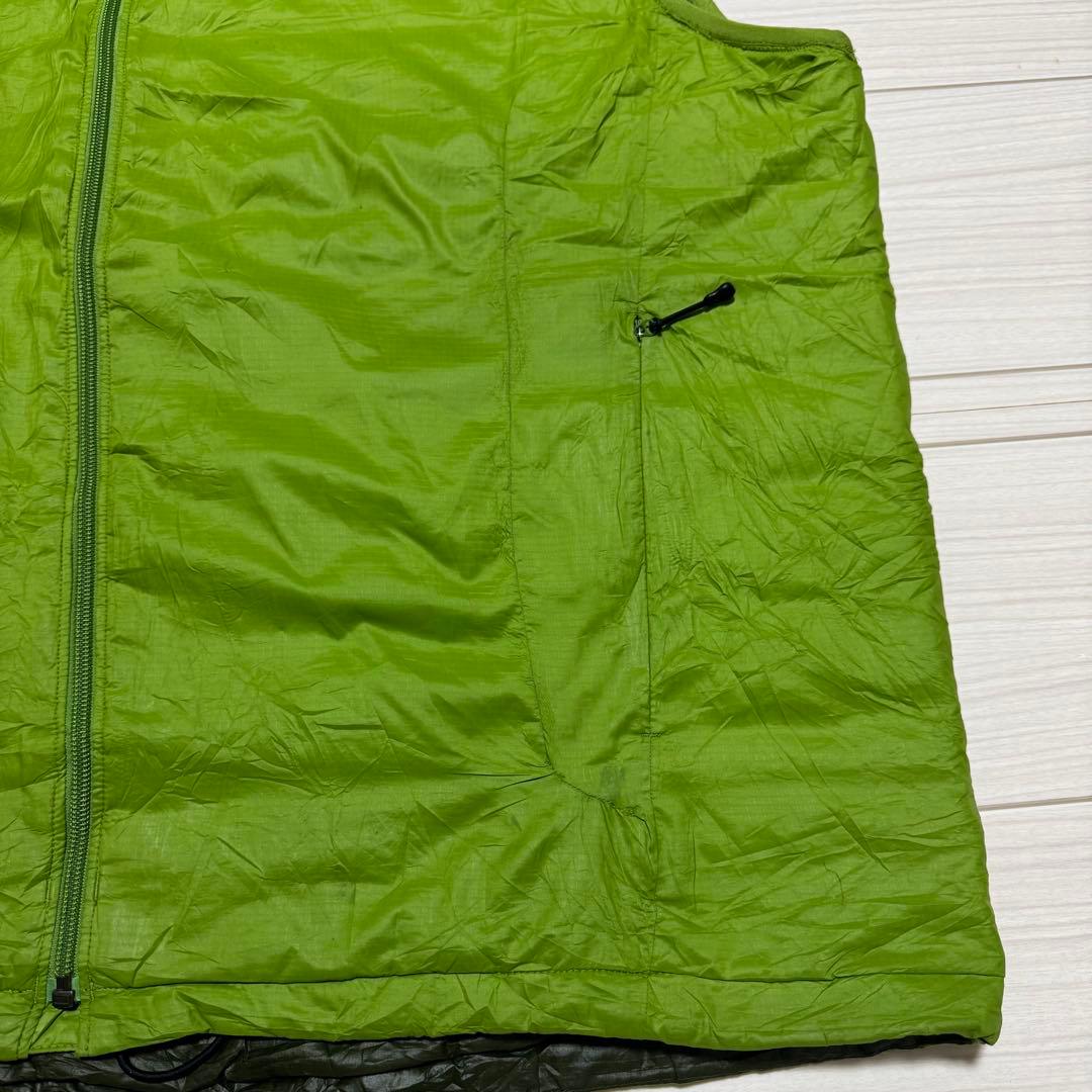 Patagonia パフボールベスト ゲッコーグリーン アシッド
