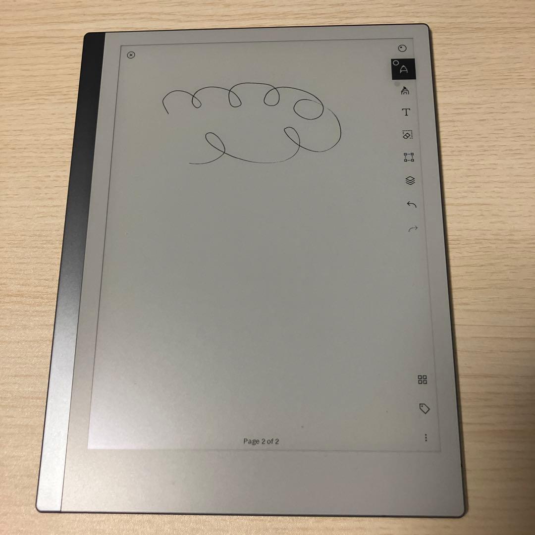 reMarkable2 電子ペーパー タブレット ペン 充電ケーブル付き