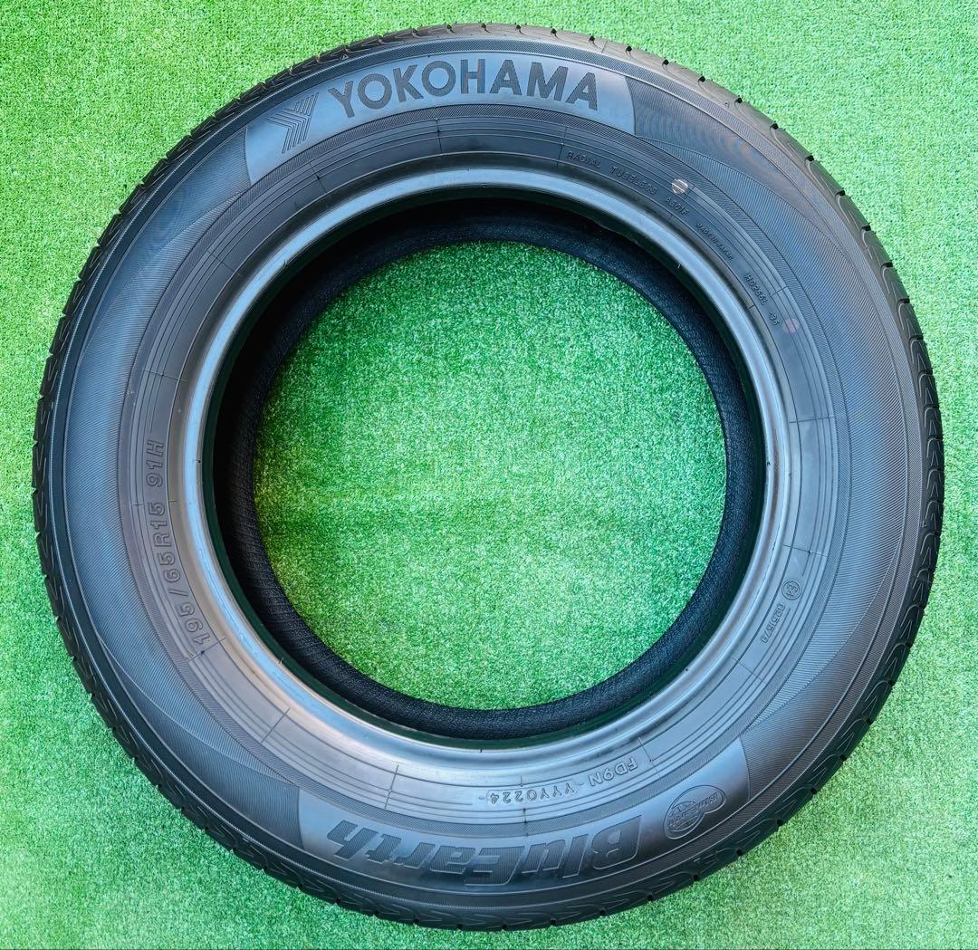 YOKOHAMA BluEarth 195/65R15 24年製 9~9.5分山