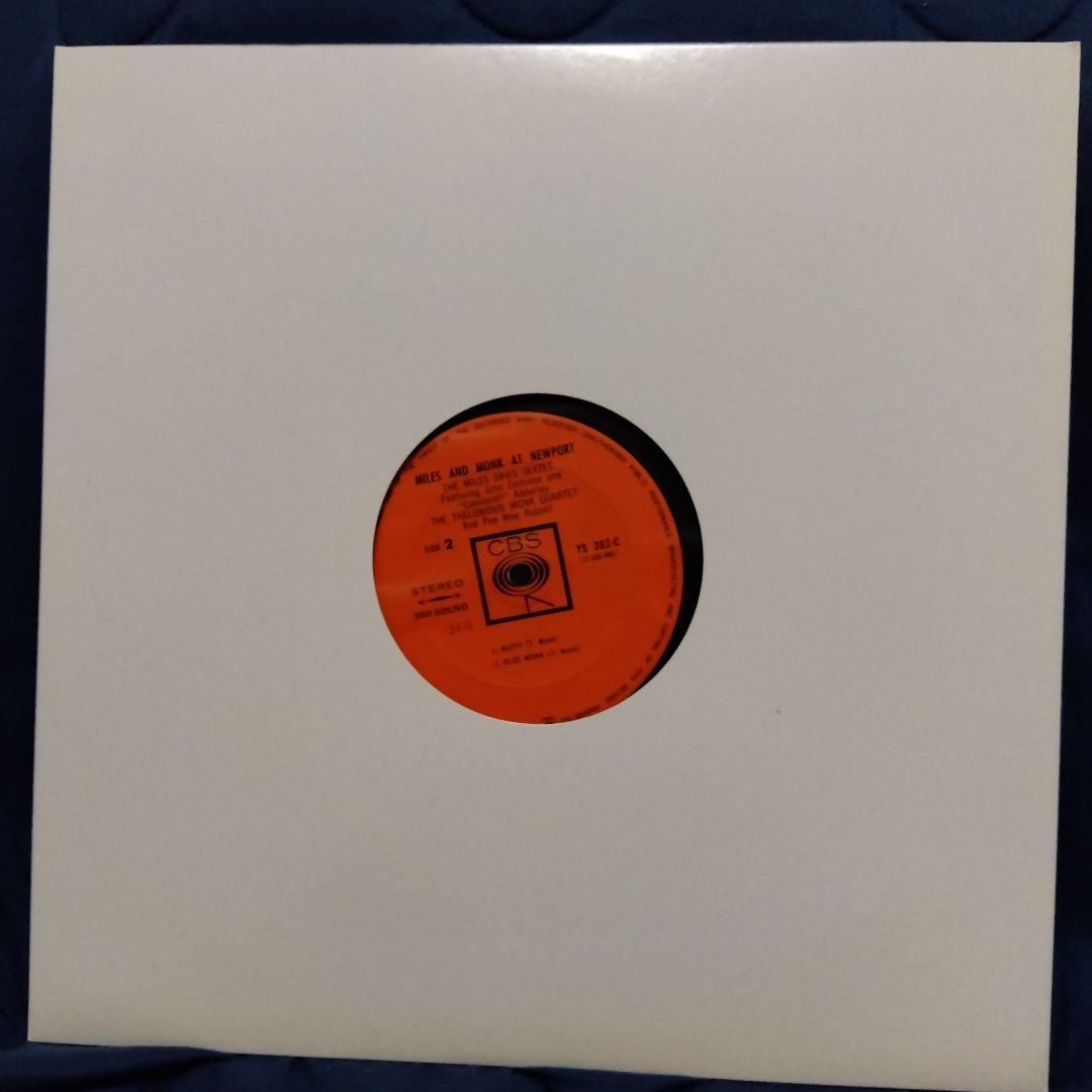 セロニアス・モンク他 サイン入りレコード
