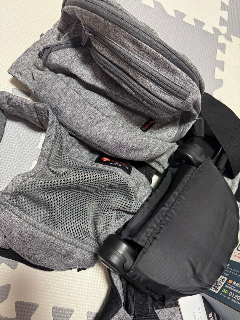 nap nap Tran ナップナップ　トラン　ヒップシート　シングルショルダー