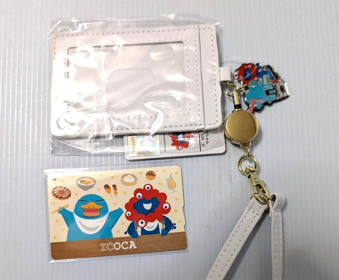 A・ 大阪関西 万博 記念ICOCA・イコちゃん ミャクミャク 限定 パスケース