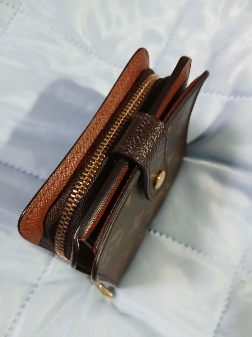 ★美品 ★ルイヴィトン モノグラム コンパクトジップ 財布 二つ折り