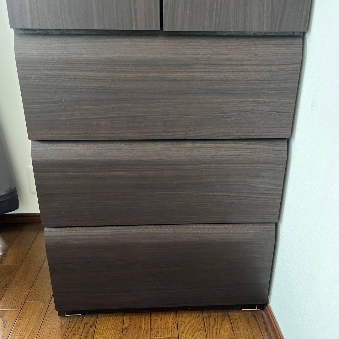 MYuさま専用クローゼット　1人用　洋服タンス　チェスト　ダークブラウン