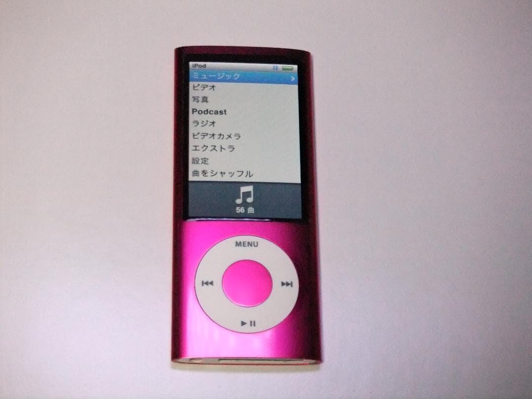 新品バッテリー交換　iPod nano 第五世代 16GB　ピンク