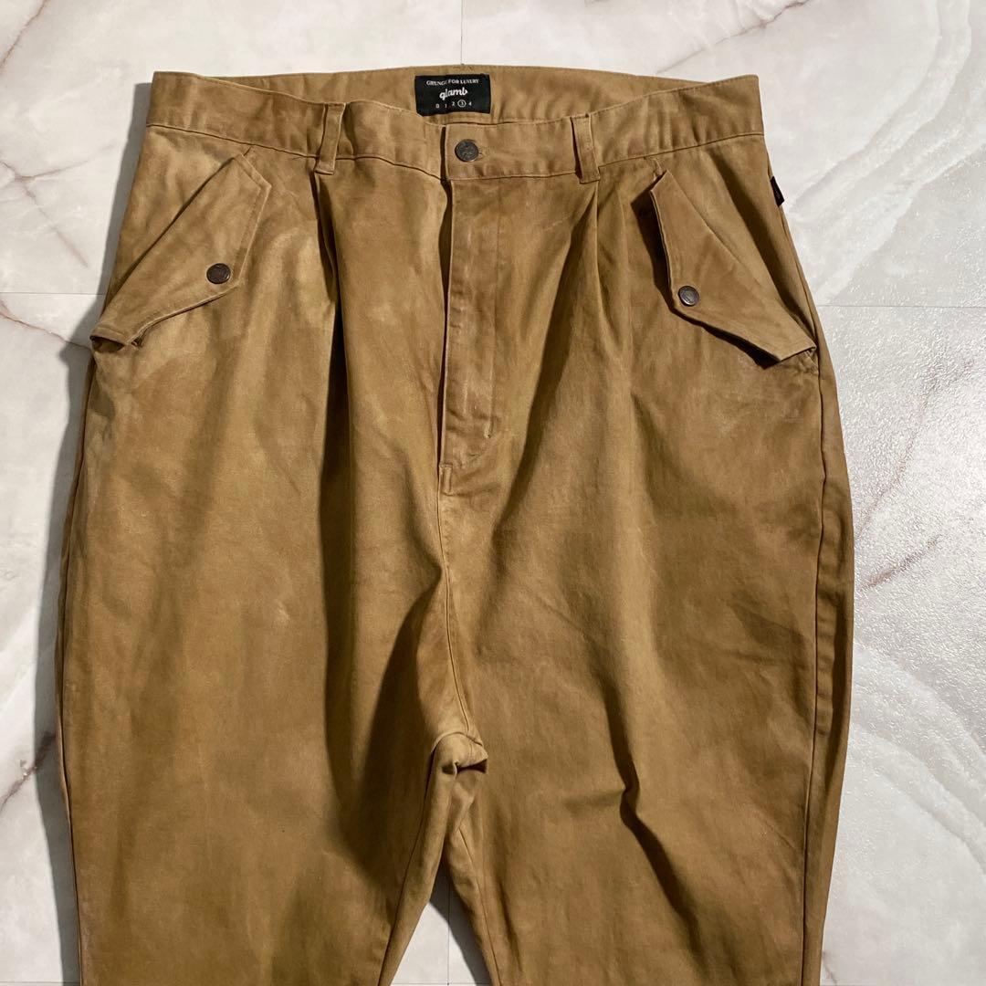 A17480 glamb シモンパラフィンジョッパーズパンツ ベージュ 3