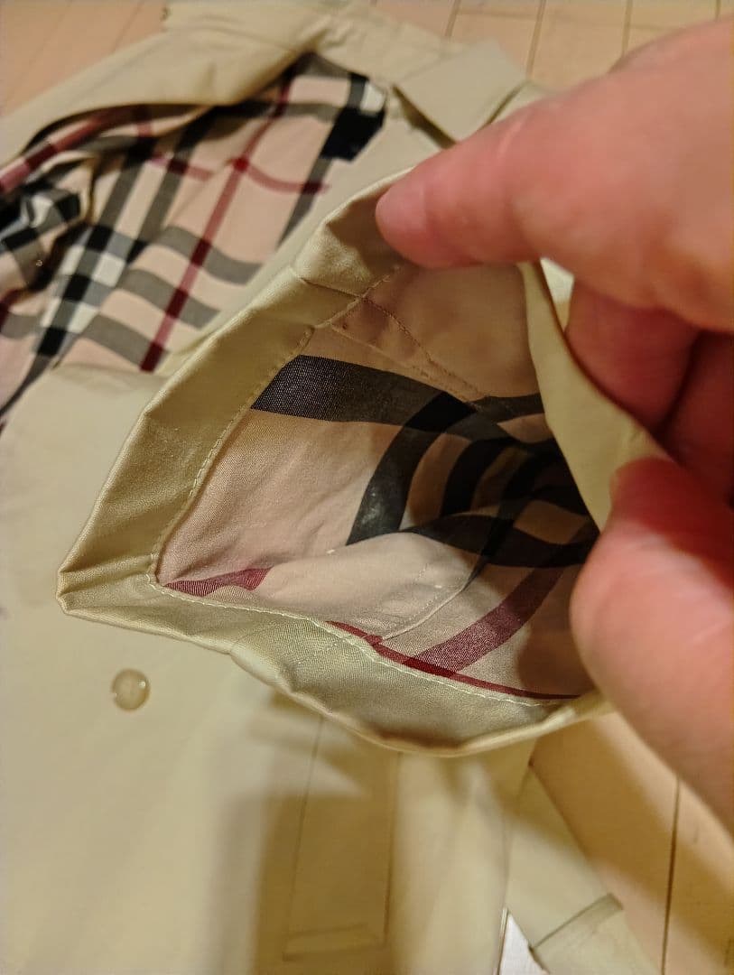 BURBERRY ベージュ ショートトレンチコート 40